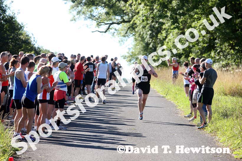 Finish of the 5k Run Northumberland Matfen. Photo: David T. Hewitson/Sports for All Pics